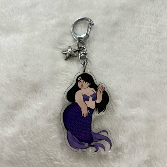 Other - Plus size mermaid keychain